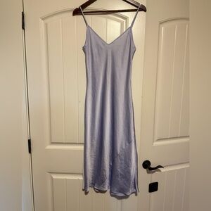Wilfred Lilac Blue Slip Dress